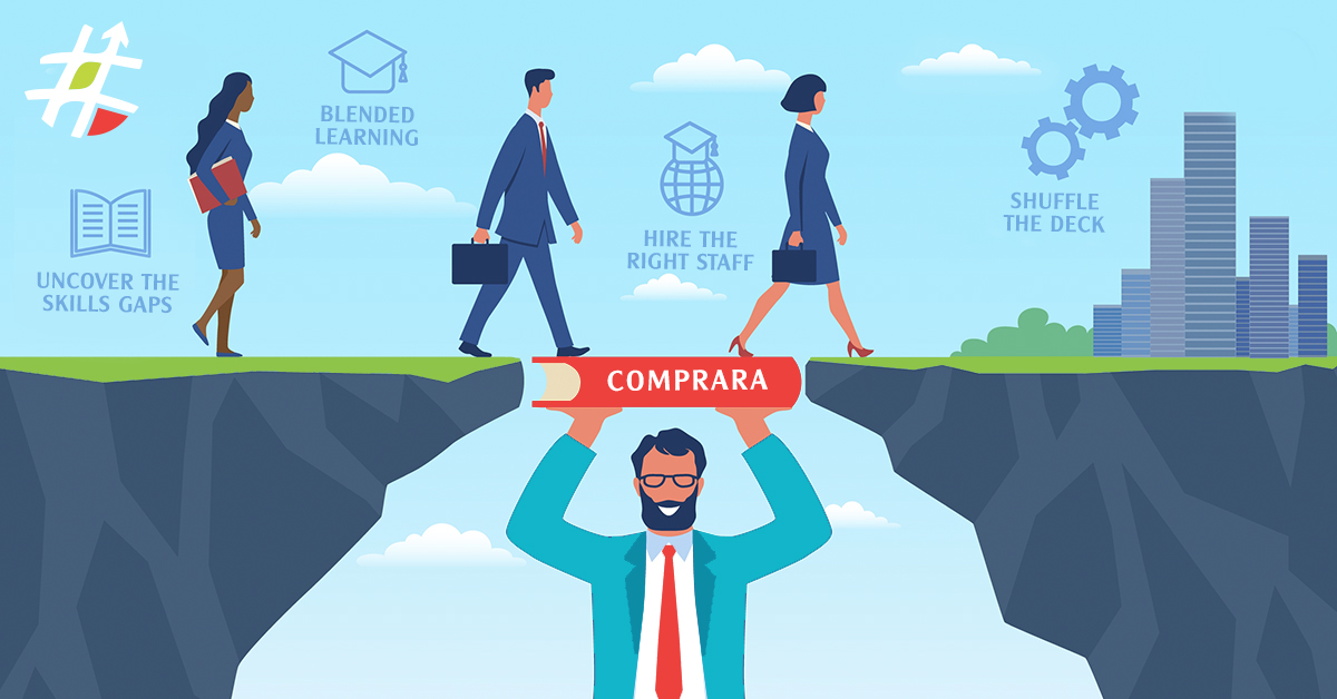 narrow the skills gap with Comprara