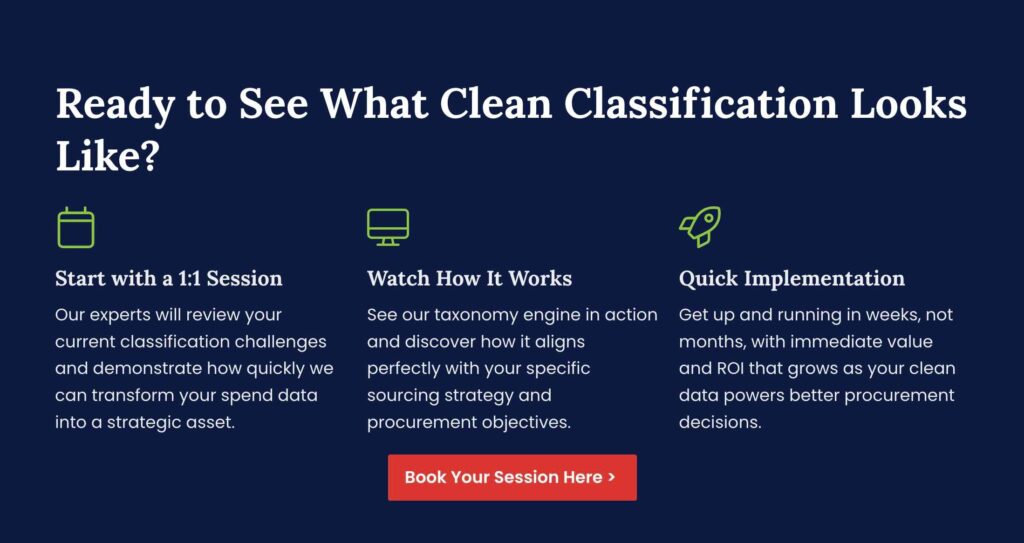 Procurement Data Cleansing Solutions