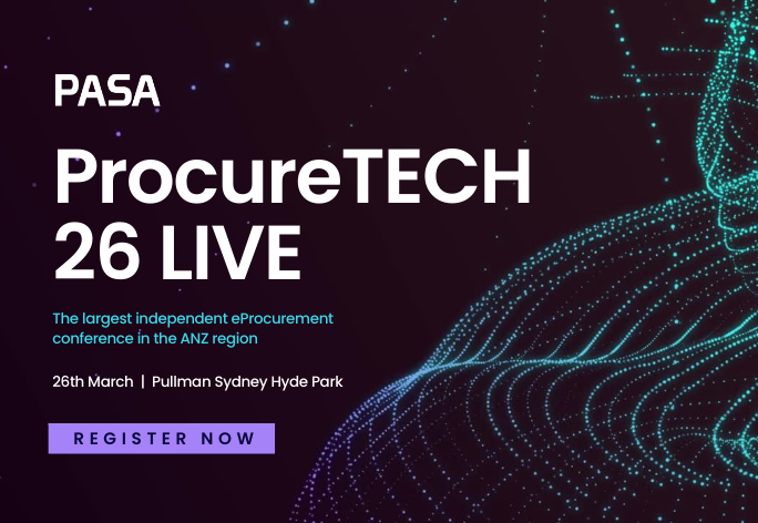 Procurement leaders discussing AI strategy and eProcurement technology trends at ProcureTECH 2026 in Sydney